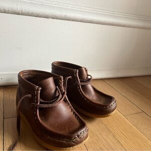 Clarks Brown Kids Boots